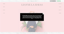 Desktop Screenshot of liannelahavas.com